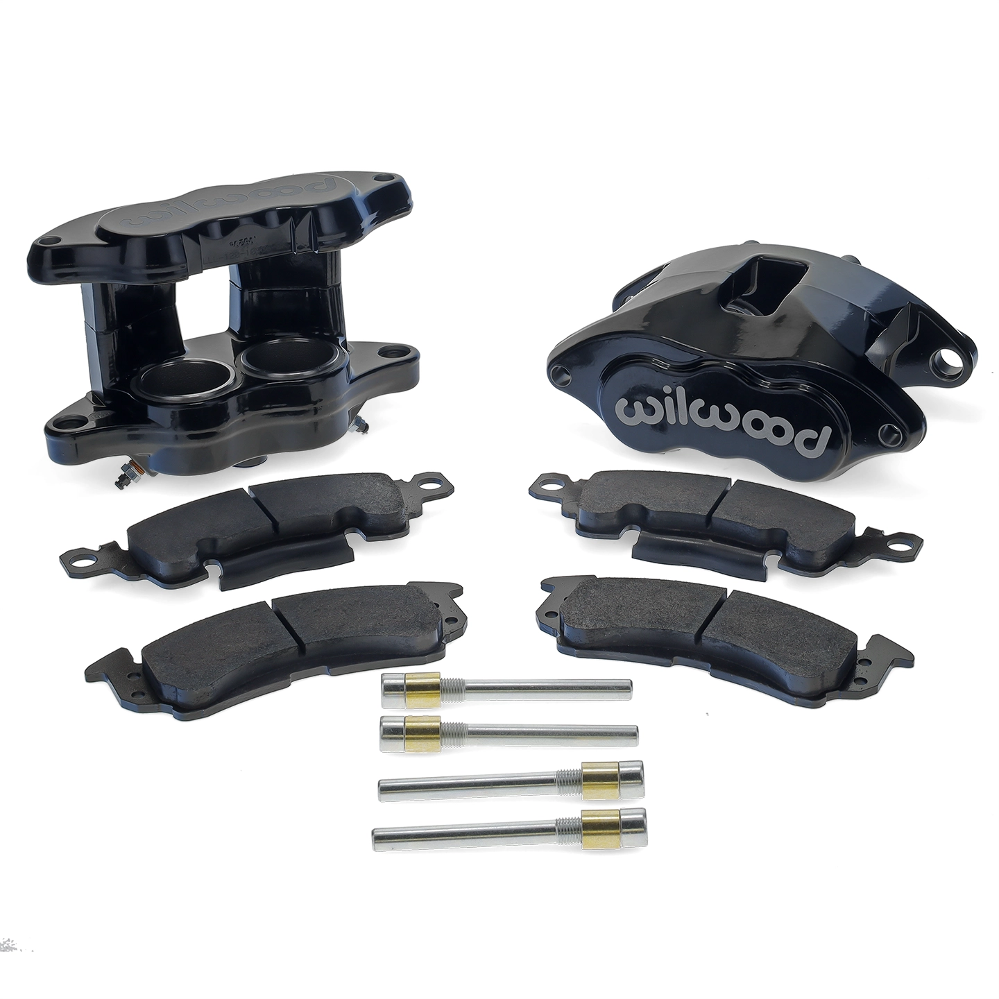 Wilwood GM D52 Dual Piston Calipers, Black Powder Coat, 140-11290-BK
